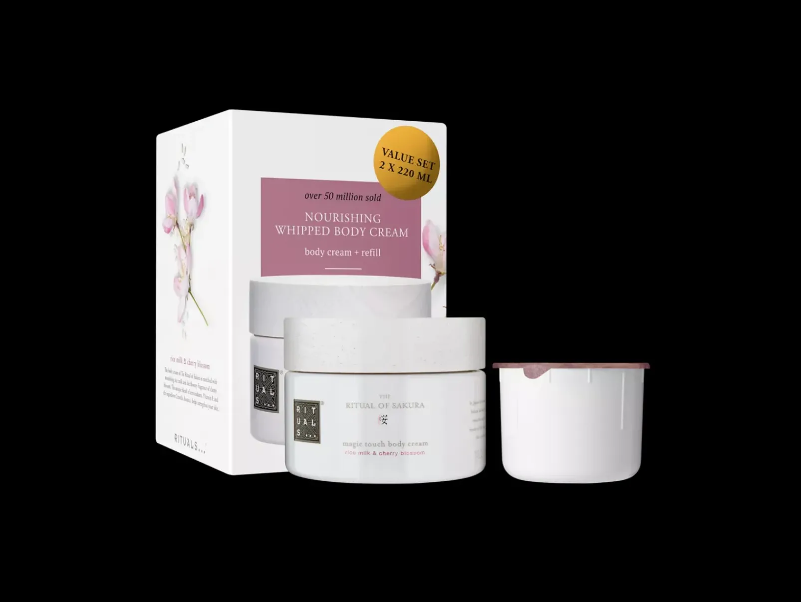 Rituals Cura Del Corpo|Body Cream and Refill Pack