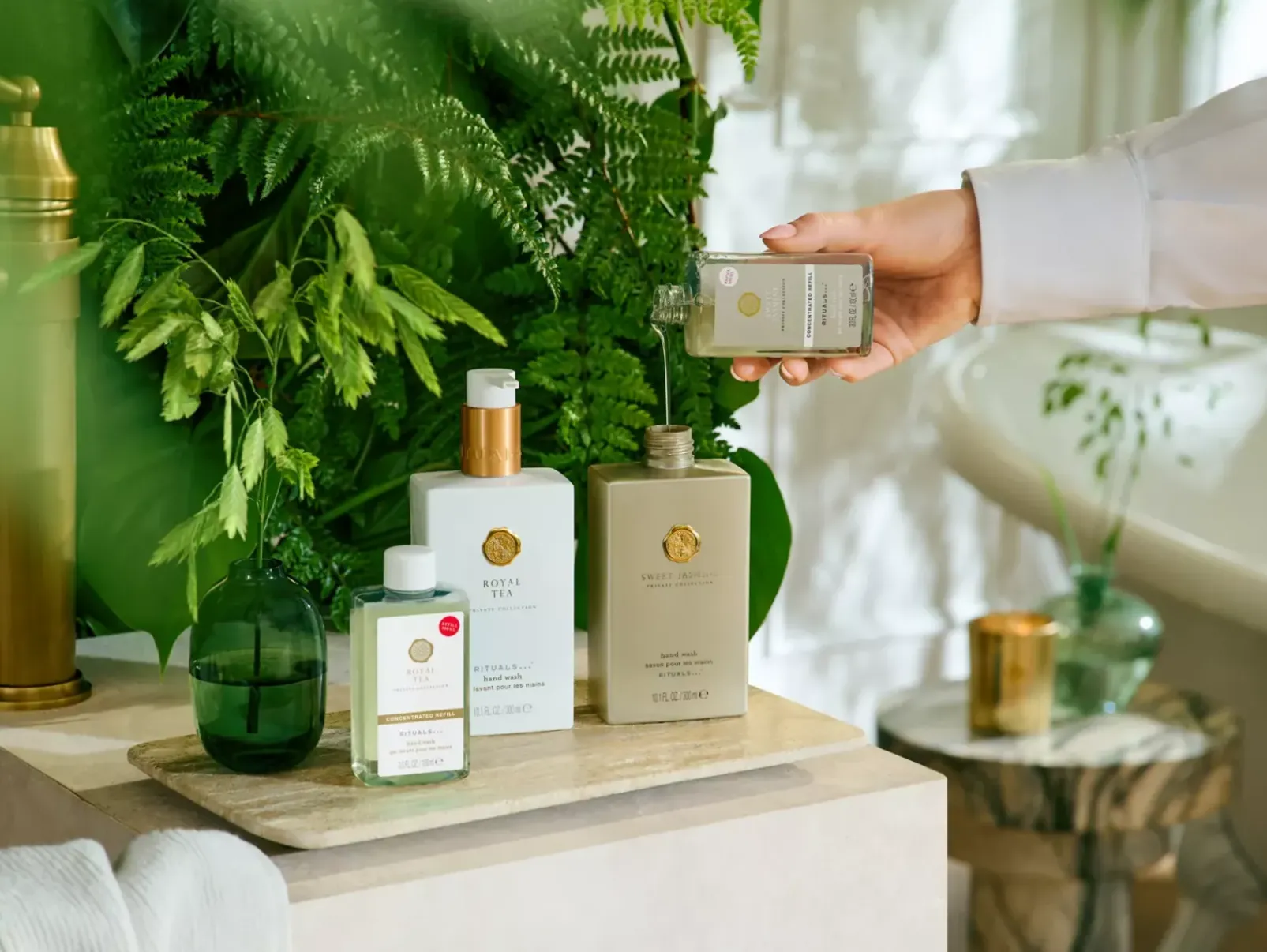Rituals Cucina|Mani E Piedi|Sweet Jasmine Concentrated Handwash Refill